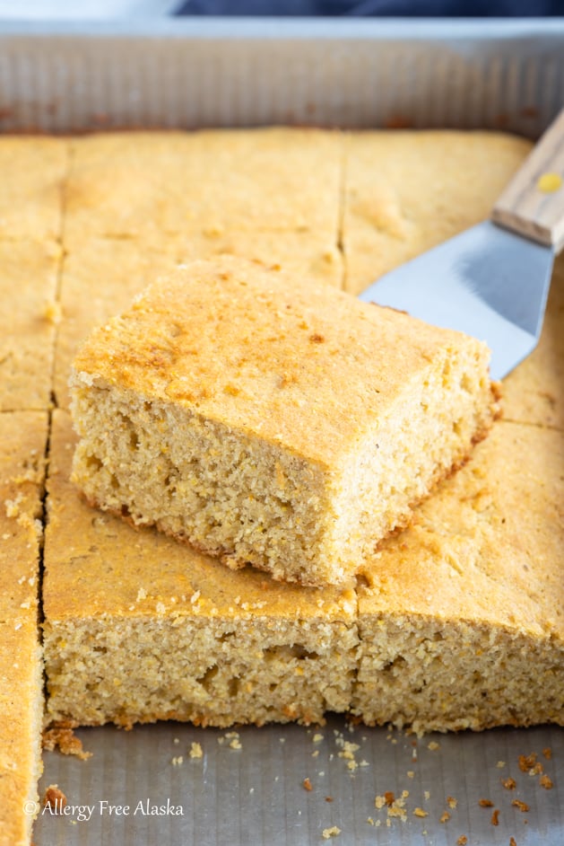 Easy Gluten-Free Cornbread (Dairy-Free) - Dish by Dish