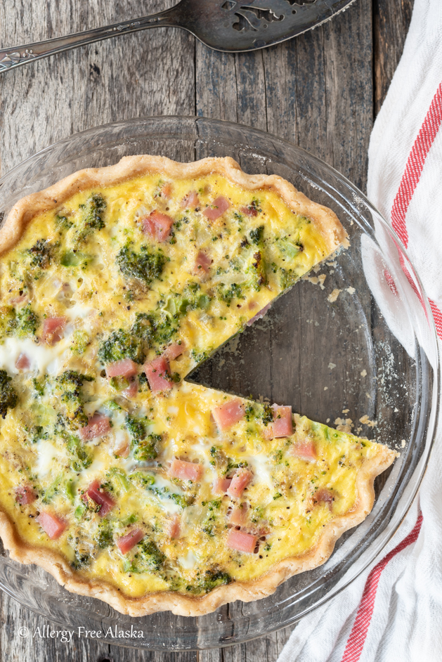 Spicy Broccoli Quiche – At Home With Shay – Gluten Free