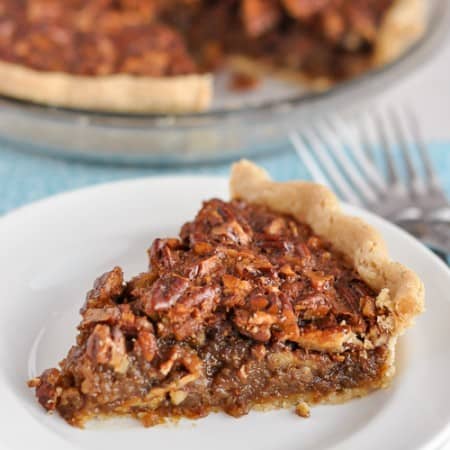 Gluten-Free Pecan Pie (corn syrup-free, refined sugar-free)