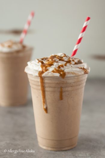 Vegan Salted Caramel Frappuccino - Allergy Free Alaska