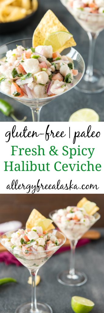 Halibut Ceviche - Allergy Free Alaska