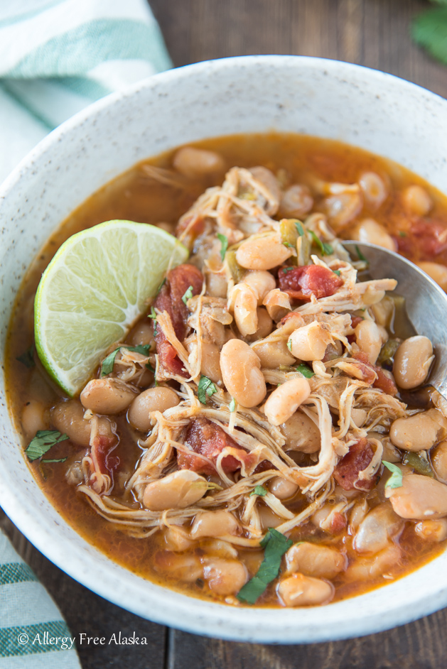 Instant Pot Chicken and White Bean Soup