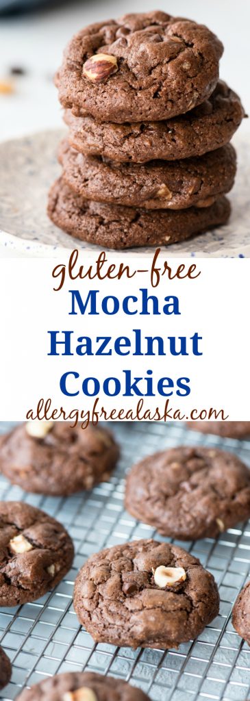 Gluten Free Mocha Hazelnut Cookies - Allergy Free Alaska