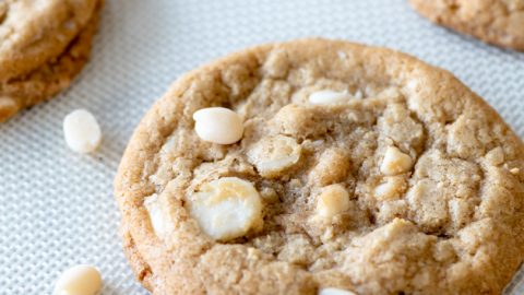 Gluten Free Chocolate Macadamia Nut Cookies - What the Fork