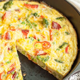 Smoked Salmon Frittata