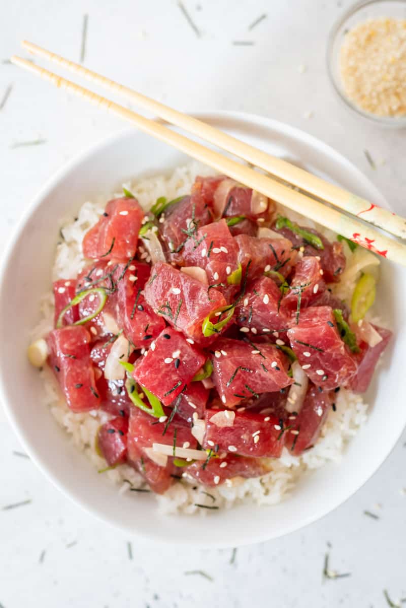 Hawaiian Poke Allergy Free Alaska