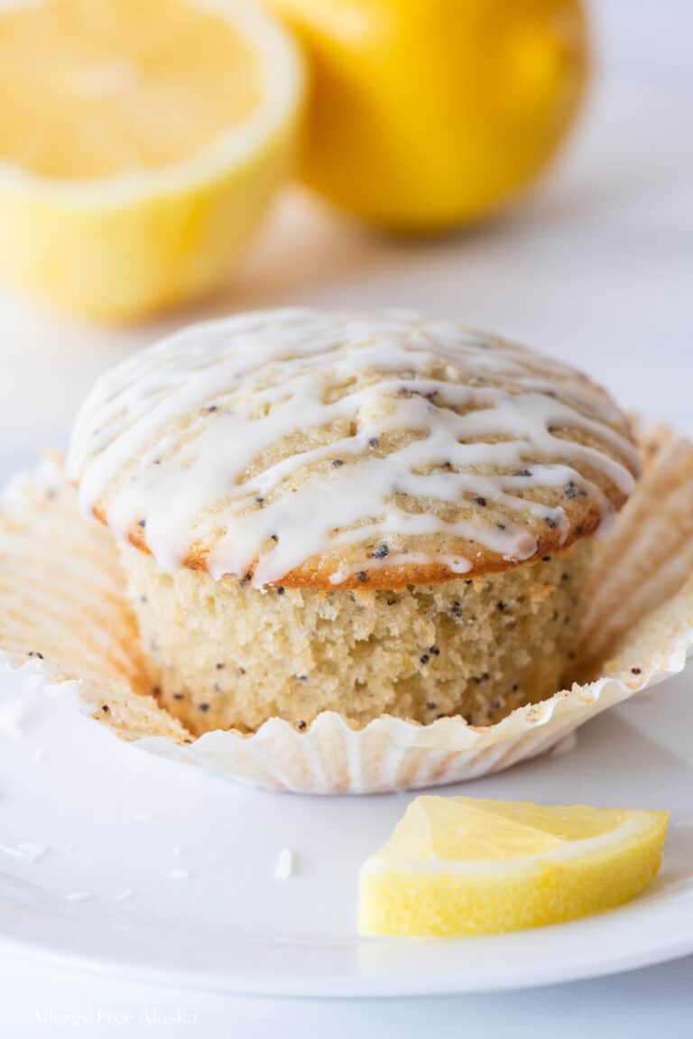 Gluten Free Lemon Poppy Seed Muffins - Allergy Free Alaska